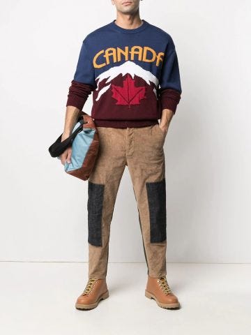 Maglione Canada multicolore