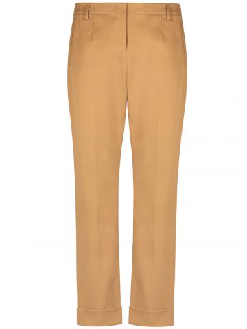Camel trousers
straight cotton
