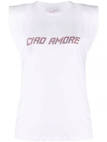 T-shirt Ciao Amore bianca