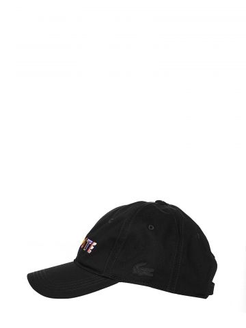 Cappello da baseball nero con logo