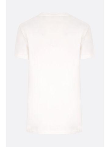 White Divina cotton T-shirt