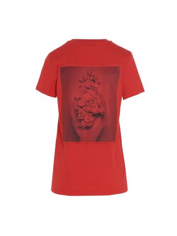 Red cotton T-shirt