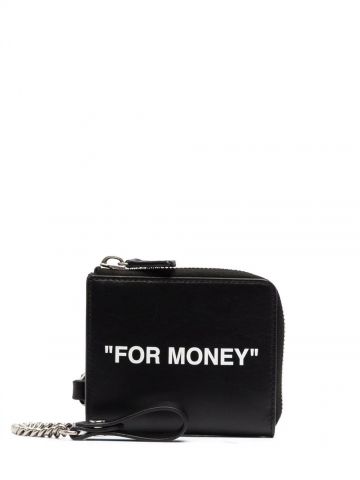 Black For Money Chain Wallet