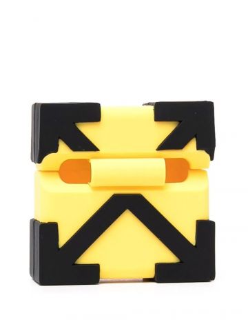 Porta Airpod giallo con Frecce