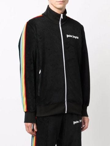 Black rainbow sport jacket