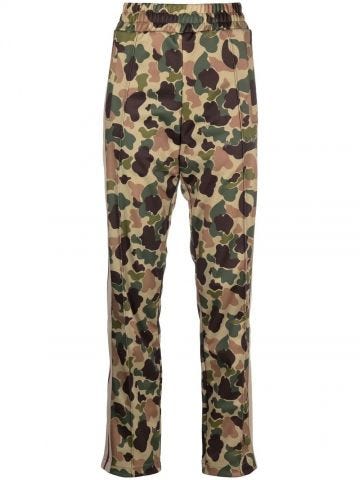 Pantaloni sportivi con motivo camouflage