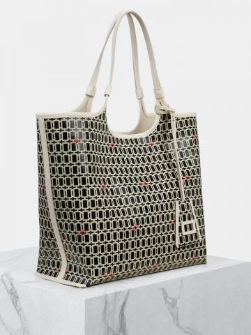 Shopping bag Grand Vivier in Fabric