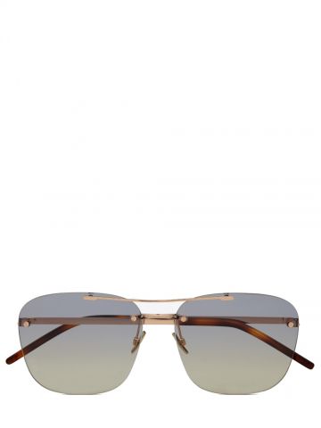 Pink SL 309 rimless sunglasses