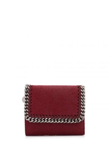 Red Falabella Small Flap Wallet