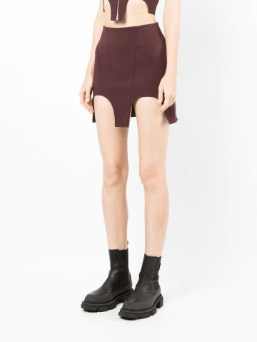 Cut- Out Miniskirt
