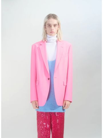 Pink soft blazer