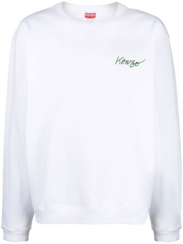 White Poppy cotton sweatshirt