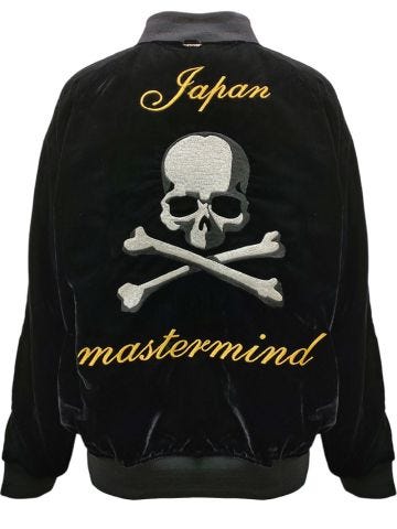 Mastermind Japan black velvet jacket
