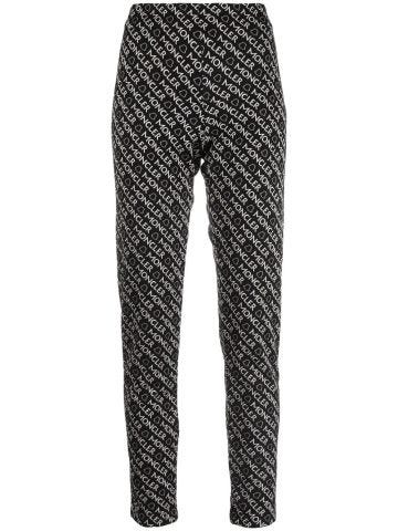 Black and white print pants