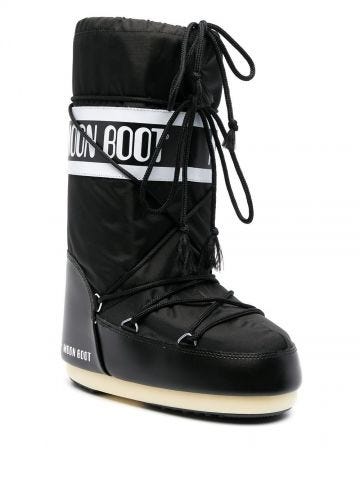 Black Icon snow boots