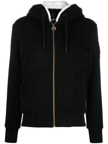 Madison Bunny Black Zip Jacket
