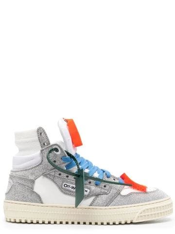 Multicolored Off-Court 3.0 sneakers with silver glitter