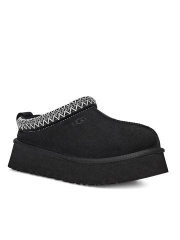 Black Tazz slippers with platform