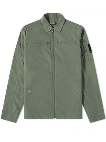 Military green gaussian jacket