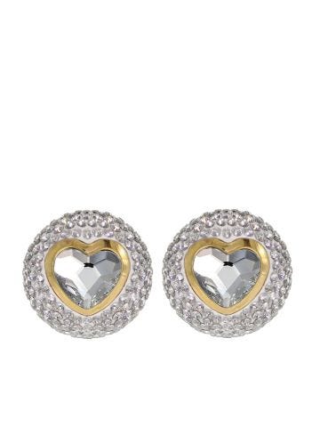 Cor Lux Silver Crystal earrings