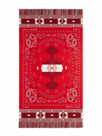 Red Bandana blanket