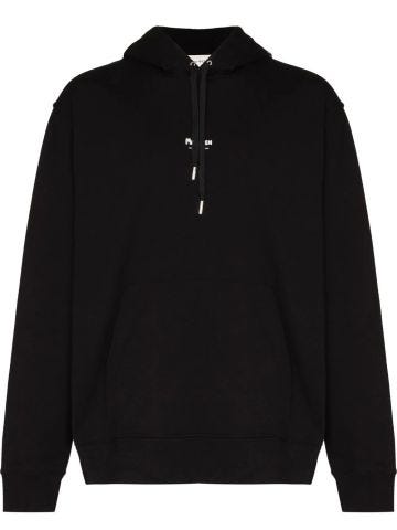 Black sweatshirt with mini Graffitii logo and hoodie