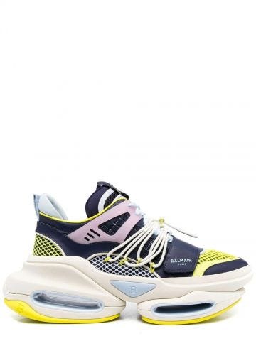 B-Bold chunky sneakers with multicolored inserts