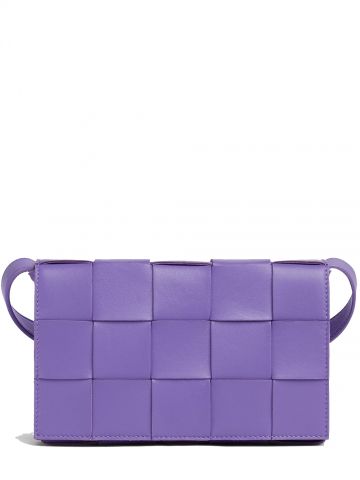 Violet Cassette shoulder Bag