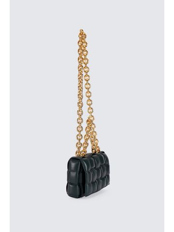 BlackThe Chain Cassette bag