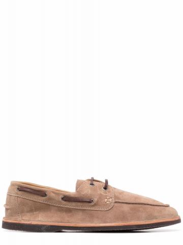Brown suede Loafers