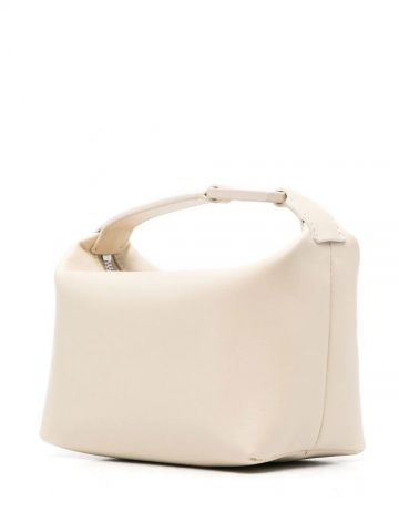 Moonbag bag in beige leather