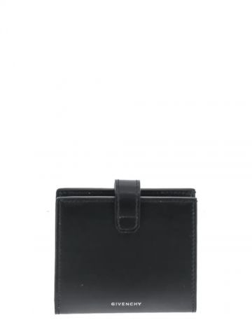 Black leather 4G small Wallet