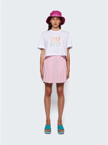 Pink Skirt with Monogram