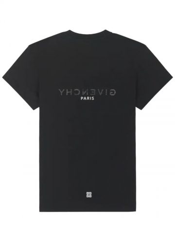 Black Reverse slim T-Shirt