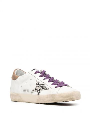 White Super-Star lace-up sneakers