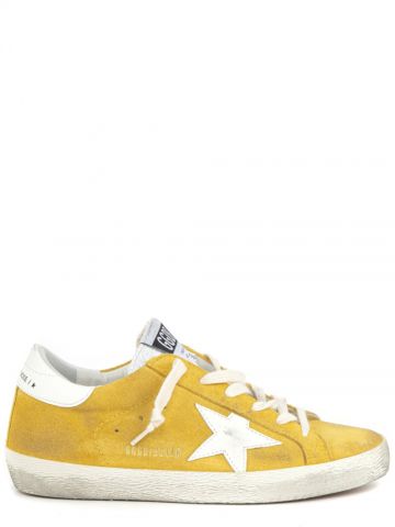 Sneakers Super Star giallo senape