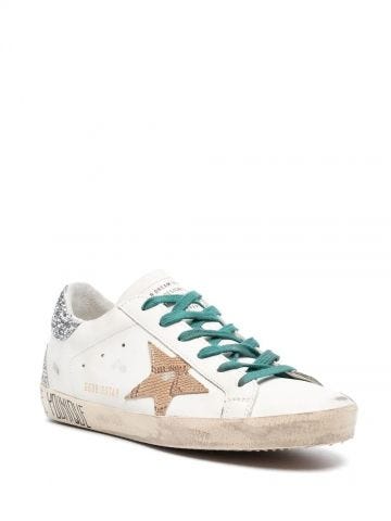 White Superstar low-top sneakers