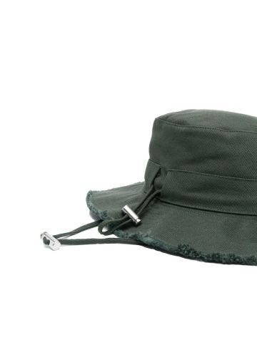 Cappello da spedizione sfrangiato verde scuro Le bob Artichaut