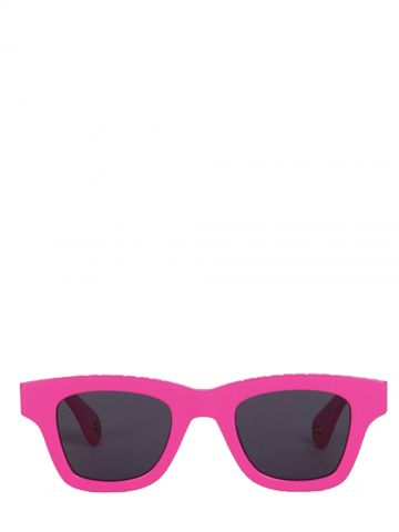 Fuchsia Round D-frame sunglasses Les lunettes Nocio
