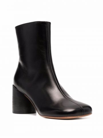 Tabi leather ankle boots