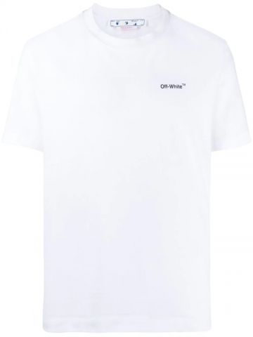 T-shirt Caravaggio Arrow bianca