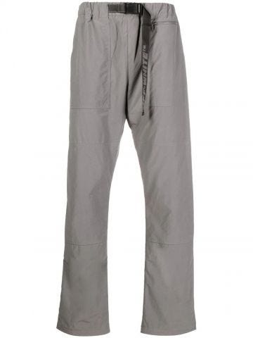 Pantaloni grigi con cintura Industrial