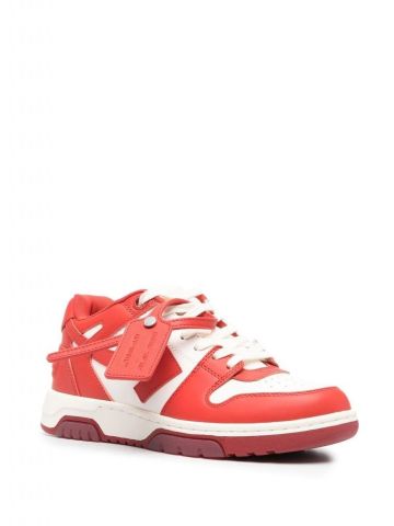 Off-white c/o virgil abloh Out of office red trainers