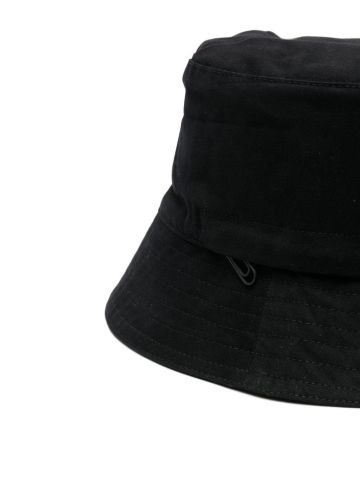 Arrows-motif embroidered bucket hat