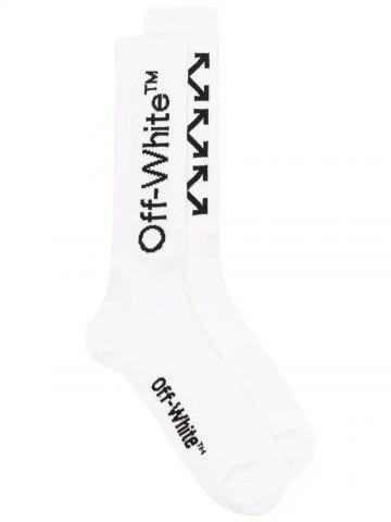 White Arrow Socks