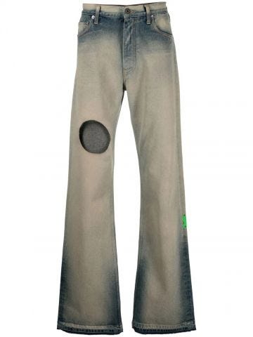 Blue/grey Meteor wide Jeans