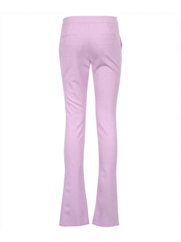 Logo print pink tailored Trousers