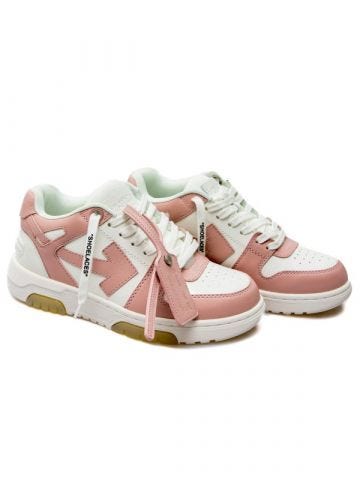 White and pink sneaker Out of office