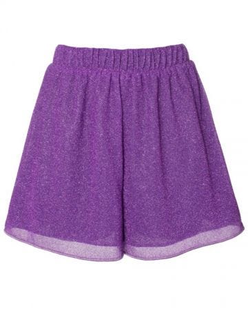 Purple Lumière Boxing Shorts