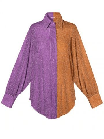Purple and orange Lumière Shirt